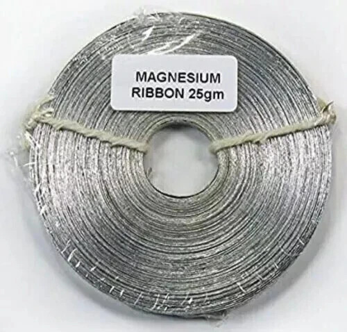 Magnesium ribbon purity - ribbon, 99.95%
