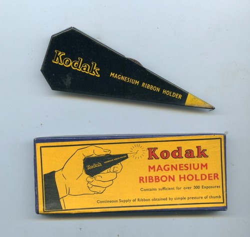Kodak magnesium ribbon holder - kodak,