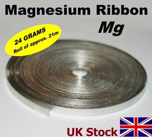 Magnesium ribbon 24grams - ribbon, mg
