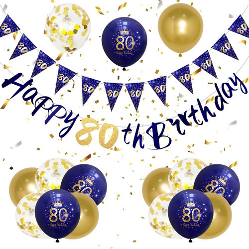 Mens 80th birthday decorations - mens,