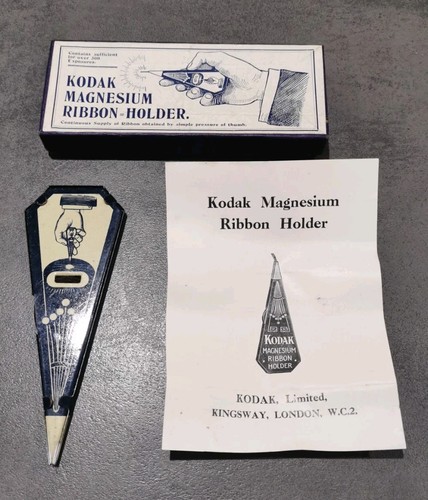 Kodak magnesium ribbon holder - kodak,