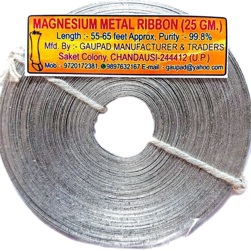 Magnesium ribbon coil 70 - magnesium, 55-70